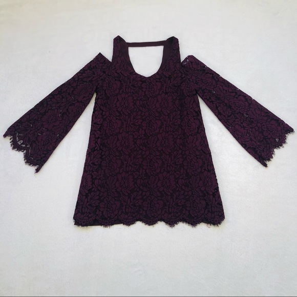 Chaser, Floral Lace Mini Dress, Size S - Picture 9 of 16